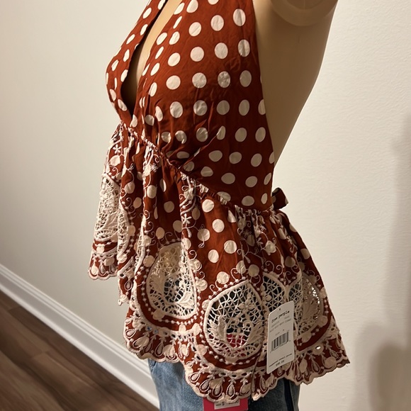 Free People Wild Wild West Combo, Halter Top Size Medium - Picture 3 of 7